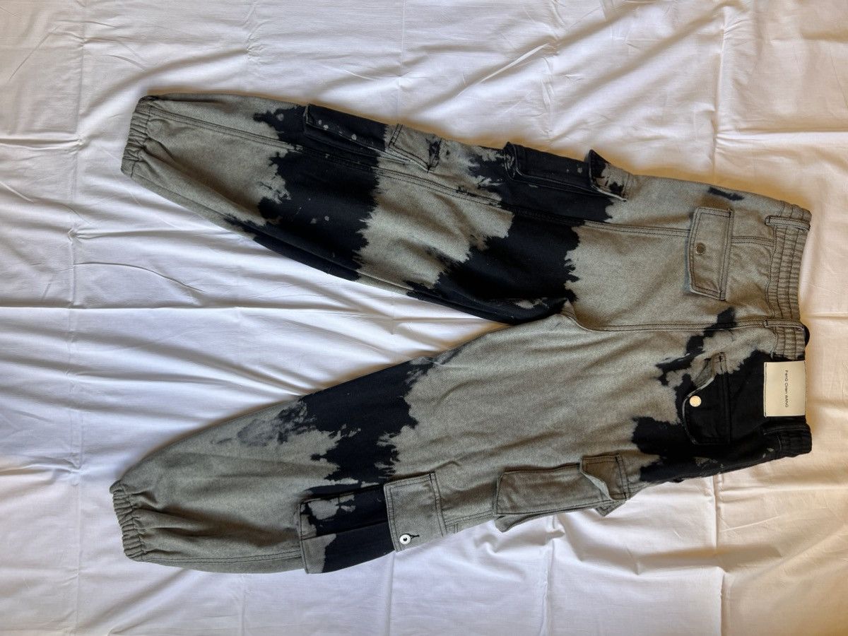 Feng Chen Wang Feng Chen Wang Denim Cargo Pants Size US 31 - 3 Thumbnail