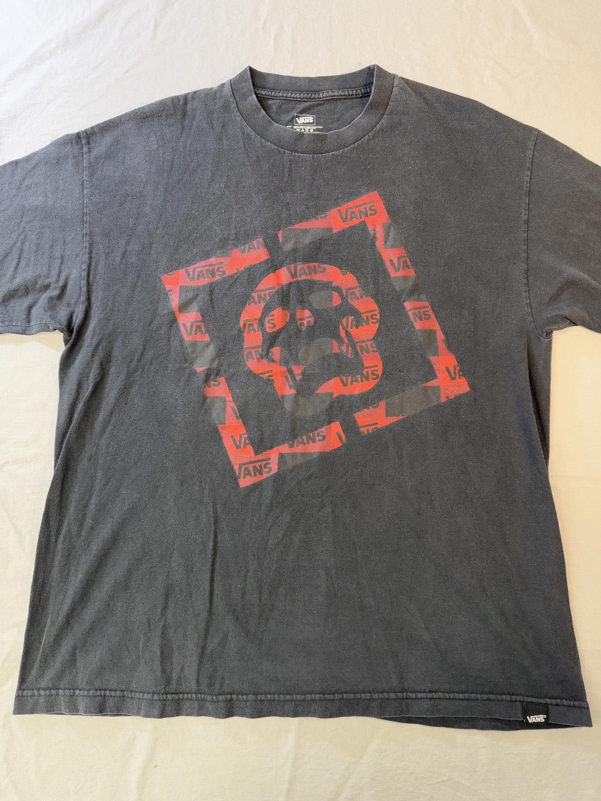 Vans Faded Vans Red Skull Square T-shirt XL Size US XL / EU 56 / 4 - 1 Thumbnail