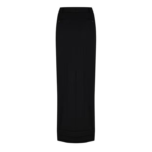 Balenciaga o1g2r1mq0924 Maxi Skirts in Black Size 25" / US 0 / IT 36 - 2 Thumbnail