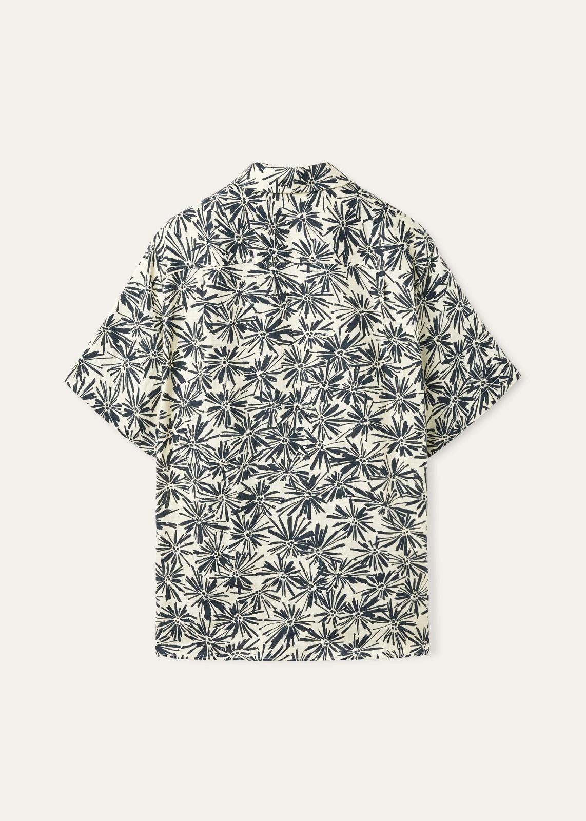 Loro Piana o1srvl11e0725 FAO0510 Linen Feature Isoble Shirt White/Black Size XS / US 0-2 / IT 36-38 - 2 Thumbnail