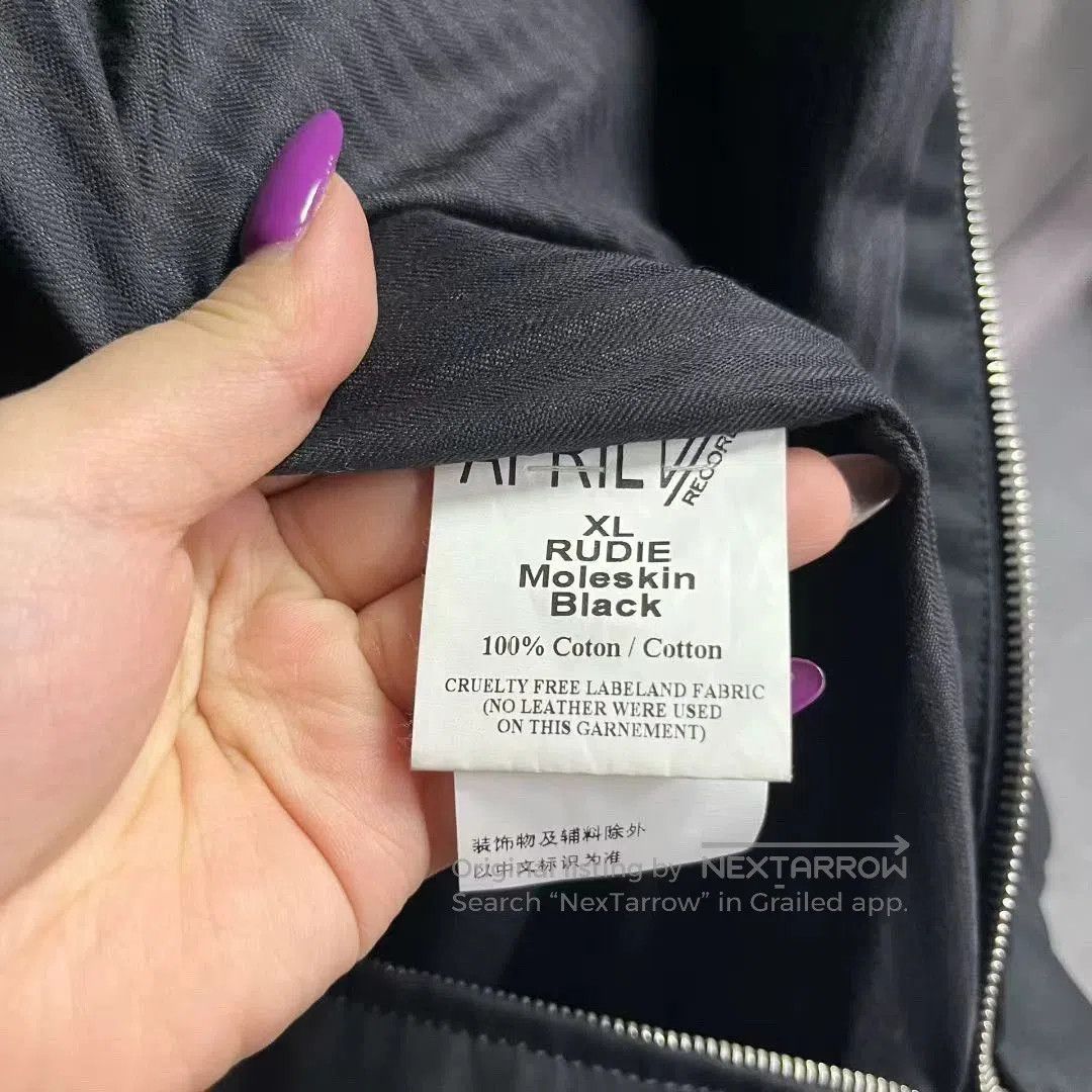 H&M black zip-up long sleeve jacket. Size US XL / EU 56 / 4 - 4 Thumbnail