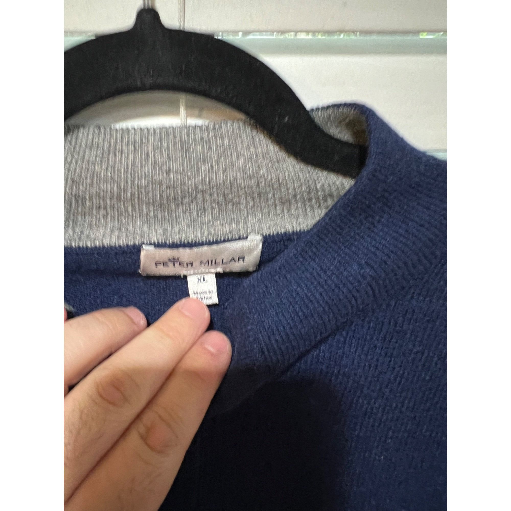 Peter Millar Peter MIllar Cashmere Blend WGA Pullover - Size XL Size US XL / EU 56 / 4 - 2 Thumbnail