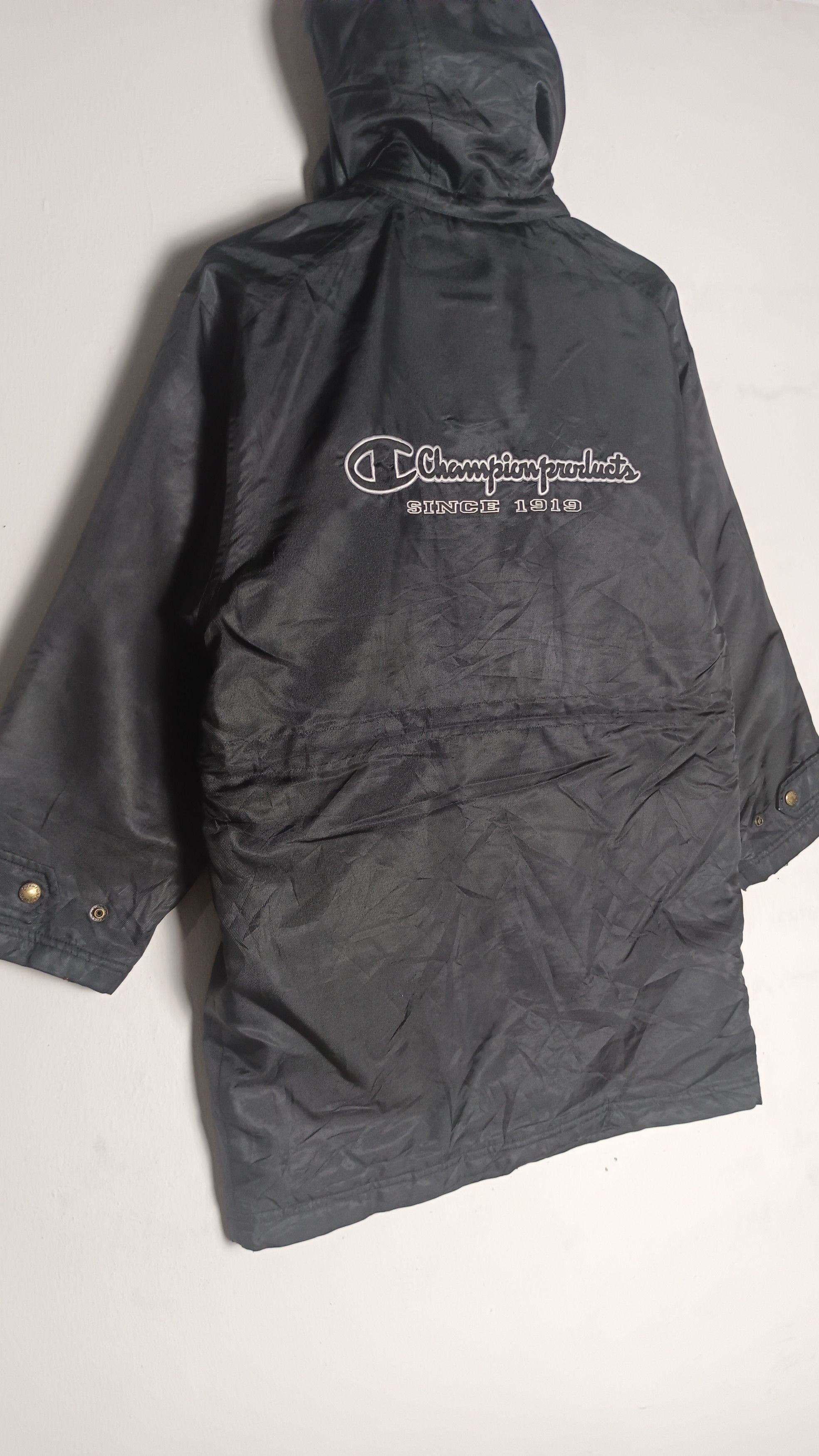 Champion × Japanese Brand × Vintage VINTAGE CHAMPION HOODIE WINDBRAKER Size US L / EU 52-54 / 3 - 9 Thumbnail