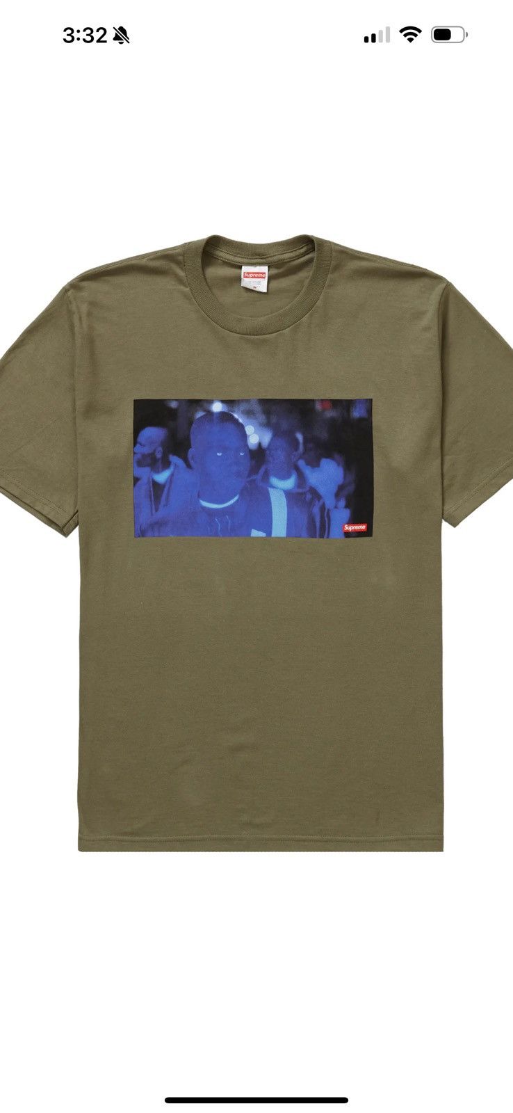 Supreme Supreme America eats its young Nas DMX Blly Tee Small Olive Size US S / EU 44-46 / 1 - 3 Thumbnail
