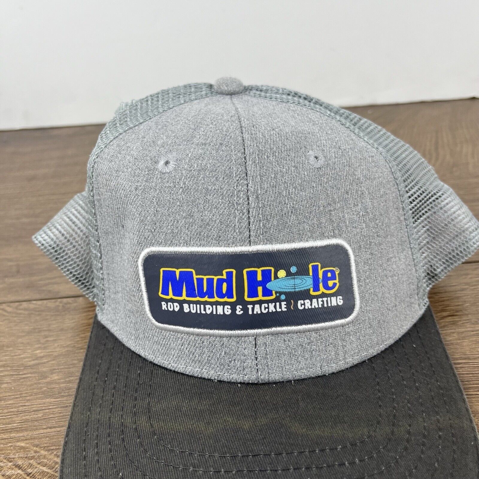 Other Mud Hole Hat Mud Hole Cap Snapback Hat Gray Adjustable Hat A Size ONE SIZE - 9 Thumbnail