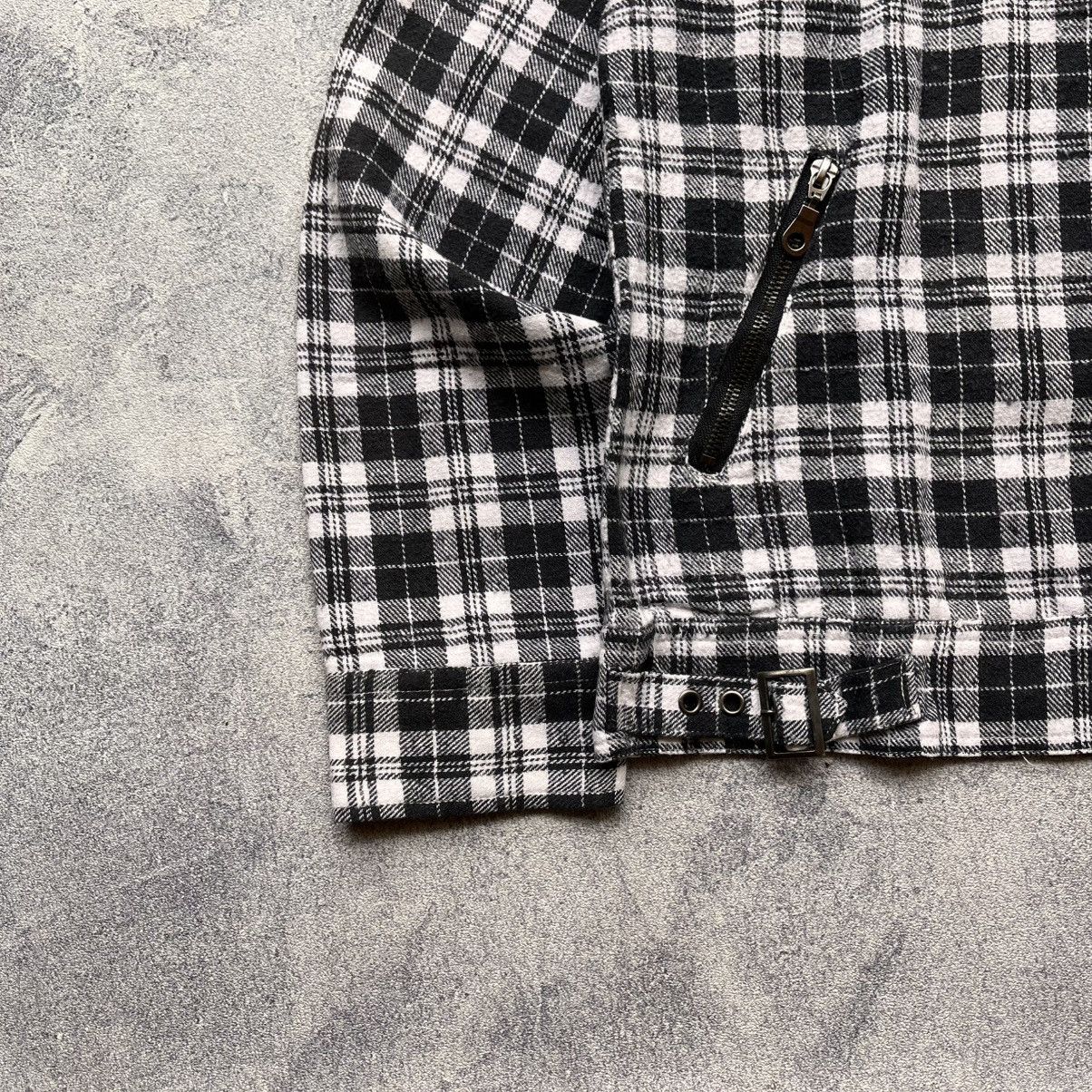In The Attic In The Attic Bikers Jacket Plaid Ramones Style Size US M / EU 48-50 / 2 - 4 Thumbnail