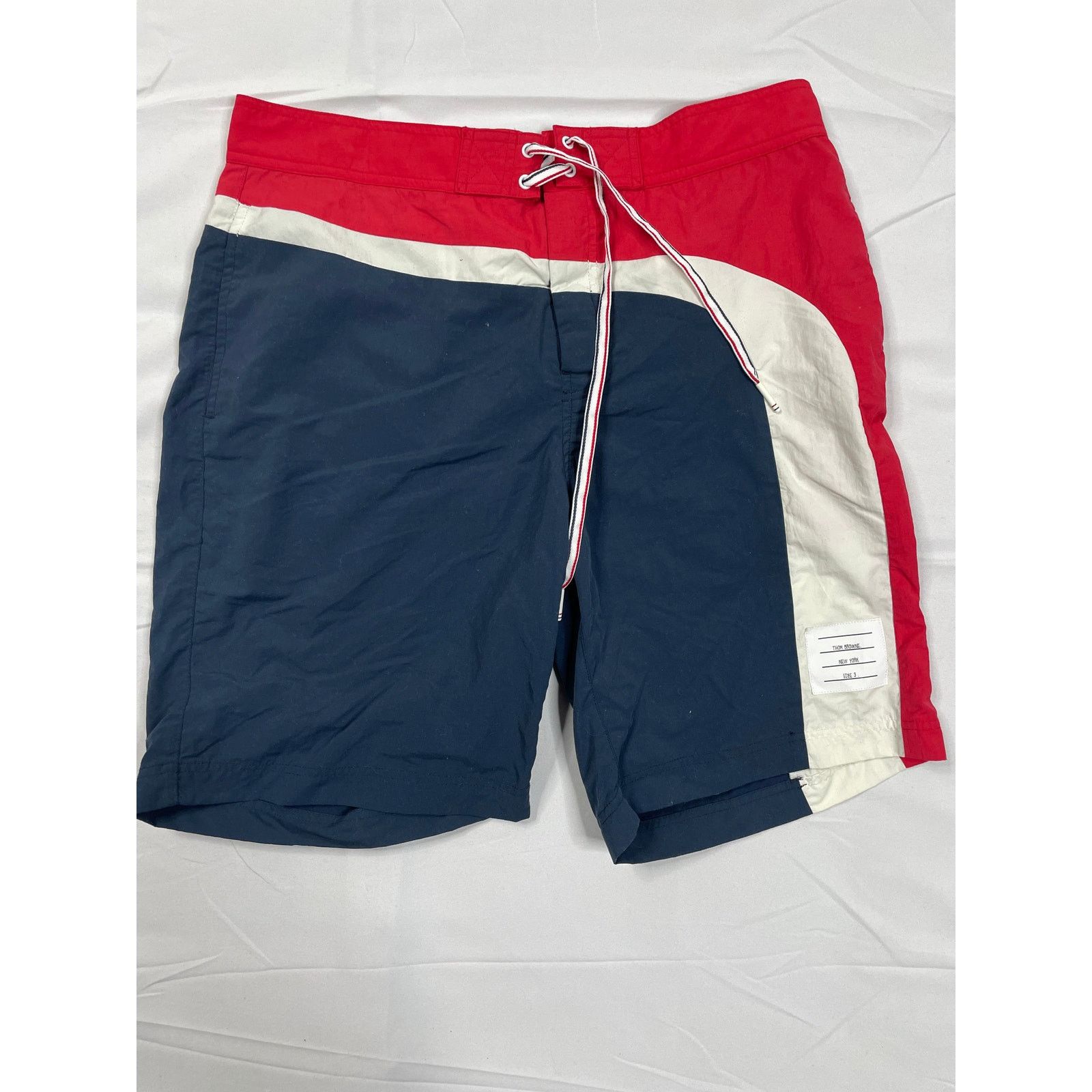 Thom Browne Swim Trunks Blue size:Medium Used