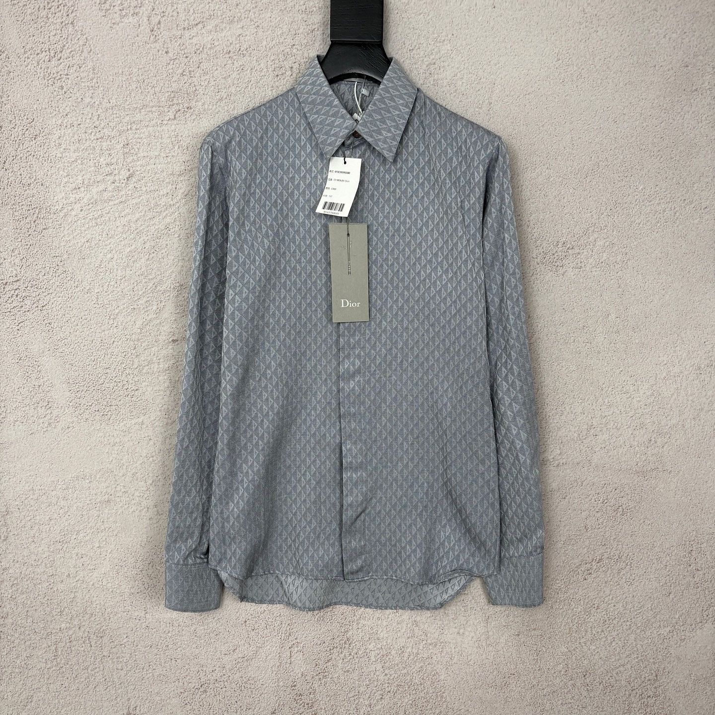 Dior Dior Monogram Silk Blend Button Up Shirt Size 37 Size US S / EU 44-46 / 1 - 1 Thumbnail