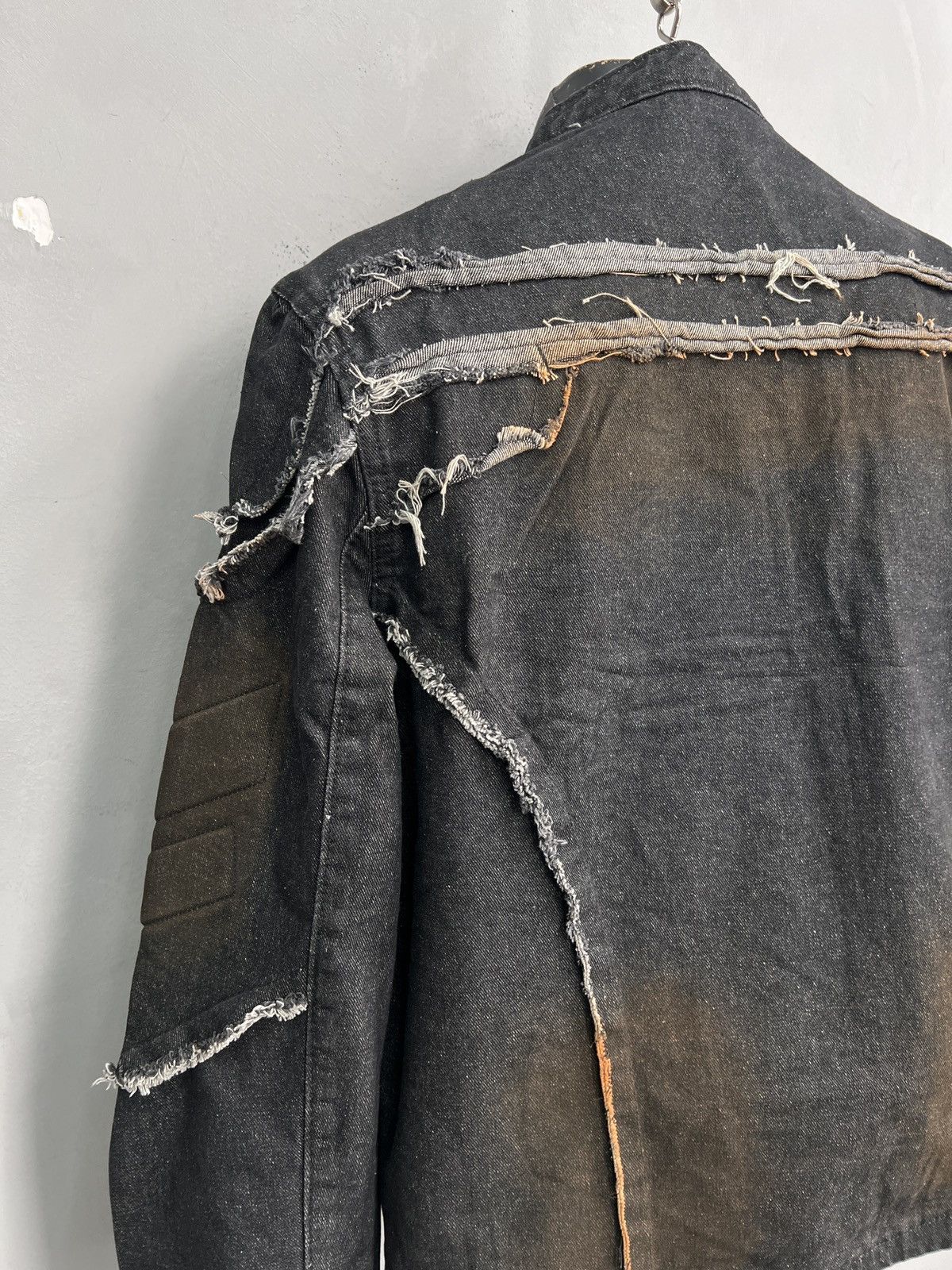 Diesel Rare washed distressed racing jacket kapital style y2k Size US M / EU 48-50 / 2 - 8 Thumbnail