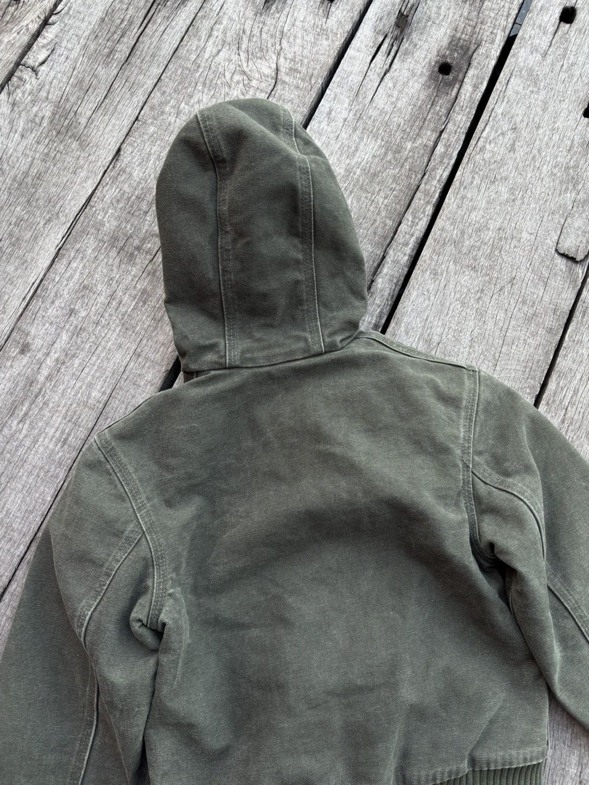Carhartt Carhartt Green Hooded Jacket Size US XXS / EU 40 - 7 Thumbnail