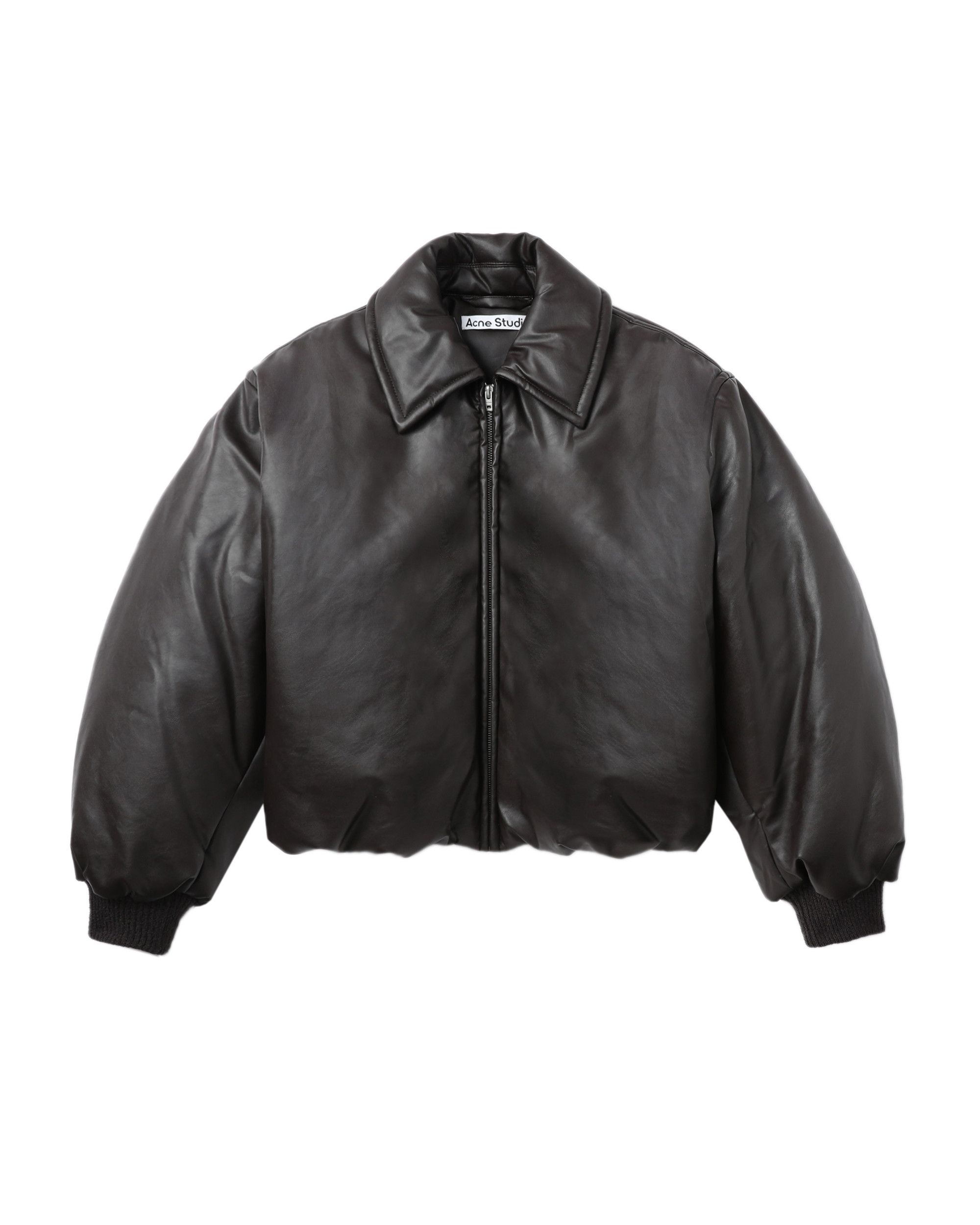 Acne Studios Acne Studios Leather Feel Lapel Jacket Size XL / US 12-14 / IT 48-50 - 1 Thumbnail