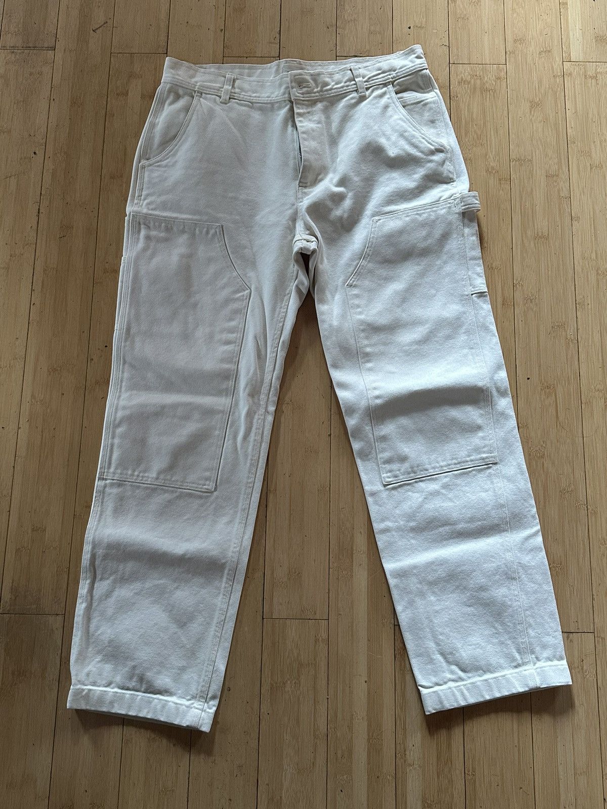 image of Aime Leon Dore White Carpenters, Men's (Size 34)