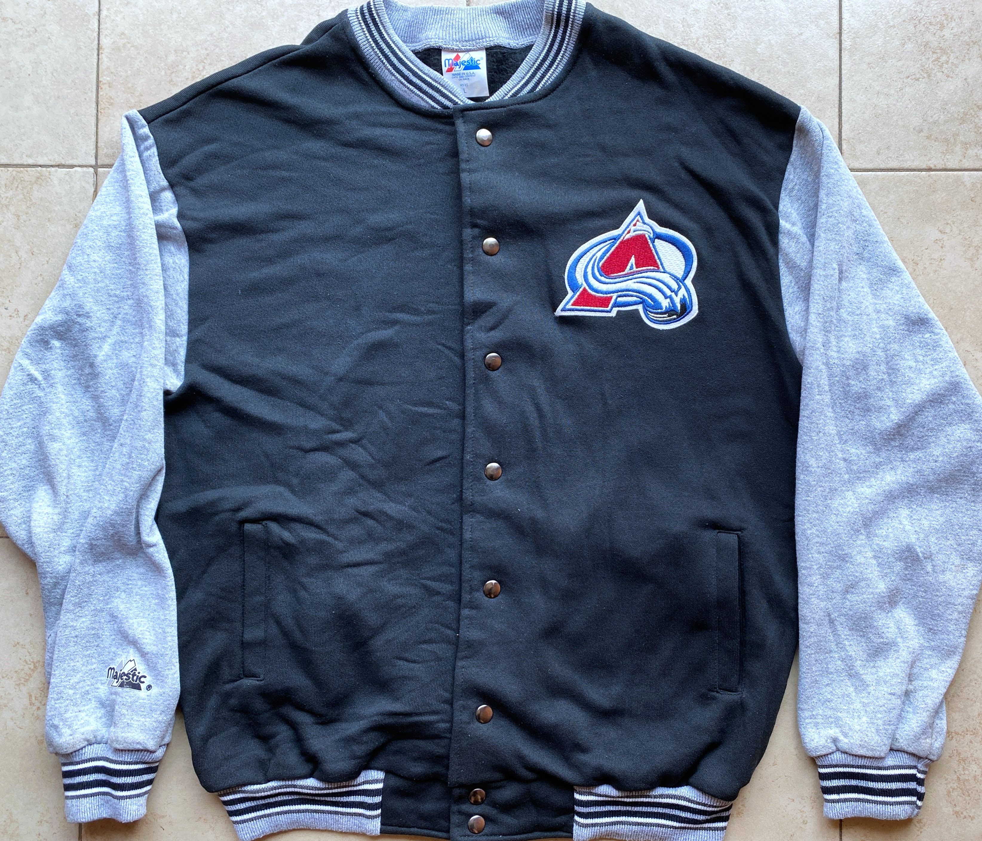 Starter Colorado Avalanche 90s MAJESTIC bomber L gray NHL hockey vtg Size US L / EU 52-54 / 3 - 1 Thumbnail