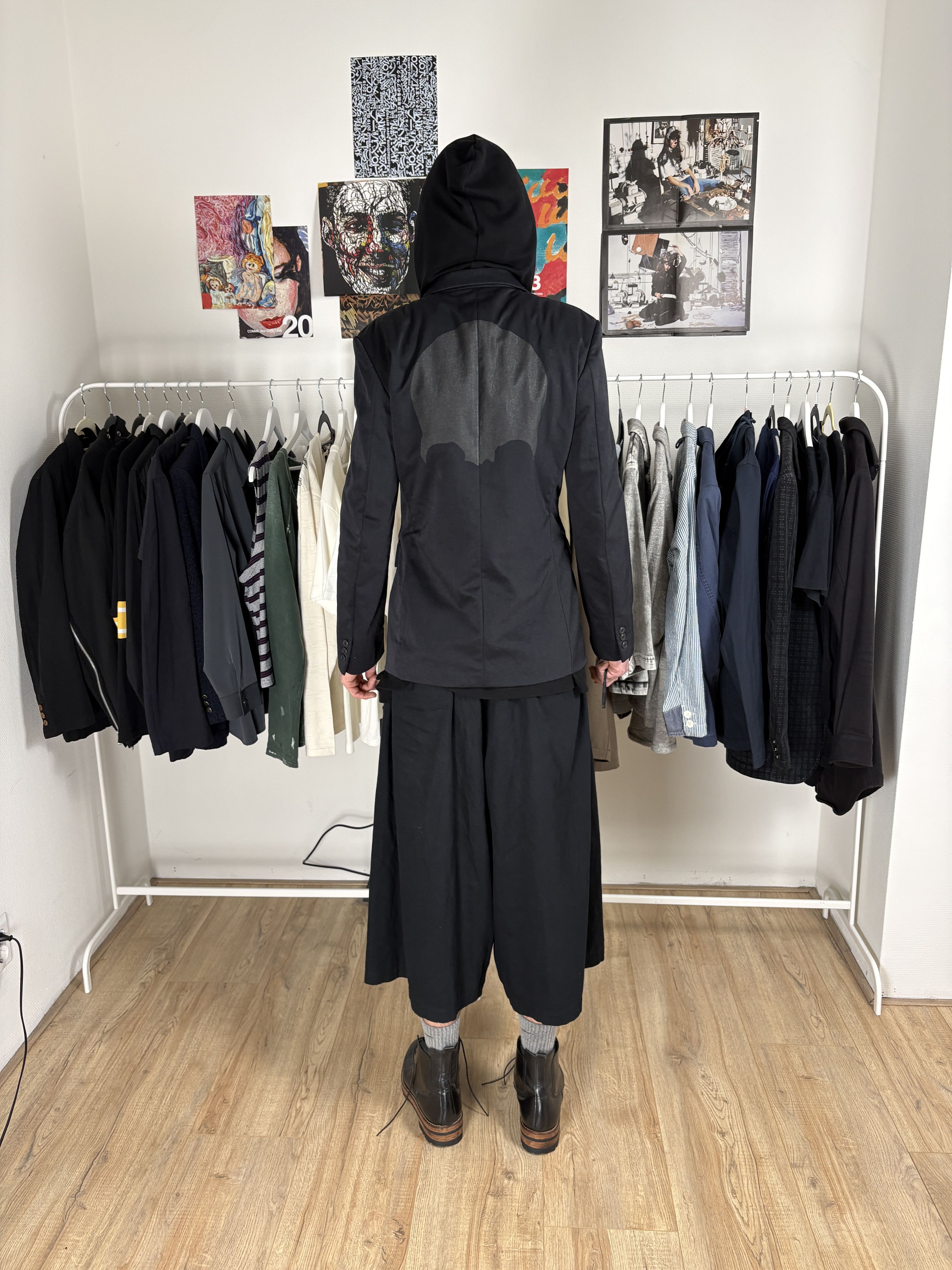 Comme des Garcons Comme des Garcons 11SS Homme Plus Blazer Black Size US S / EU 44-46 / 1 - 4 Thumbnail