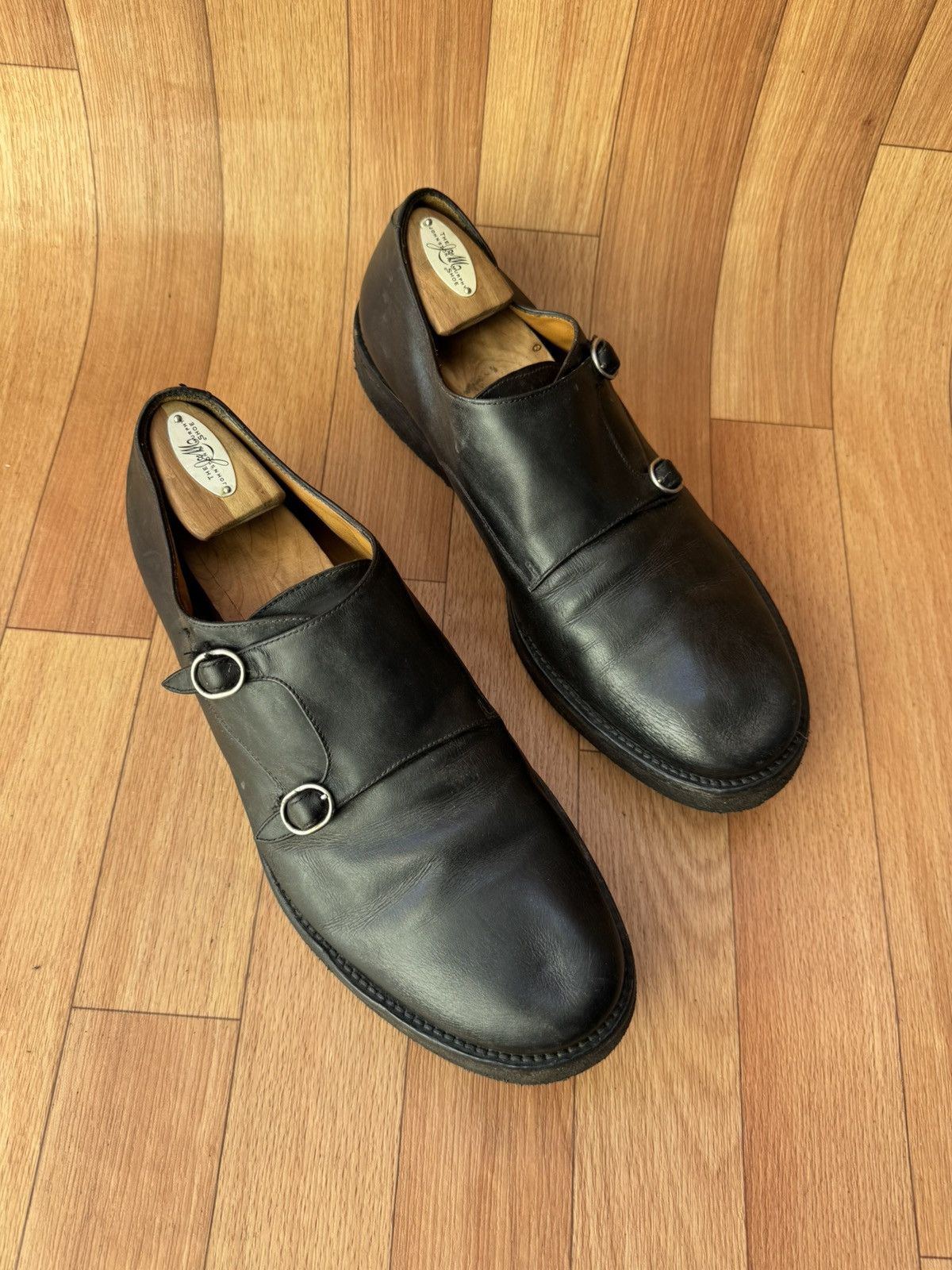 Yves Saint Laurent 🕷️💥 Saint laurent double monk creepsole loafers Size US 11 / EU 44 - 5 Thumbnail