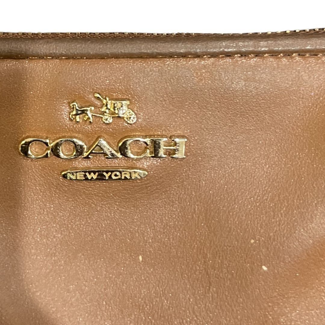 Coach Madison Pleated Leather Light Brown Crossbody Bag F52177 Y2K Size ONE SIZE - 4 Thumbnail