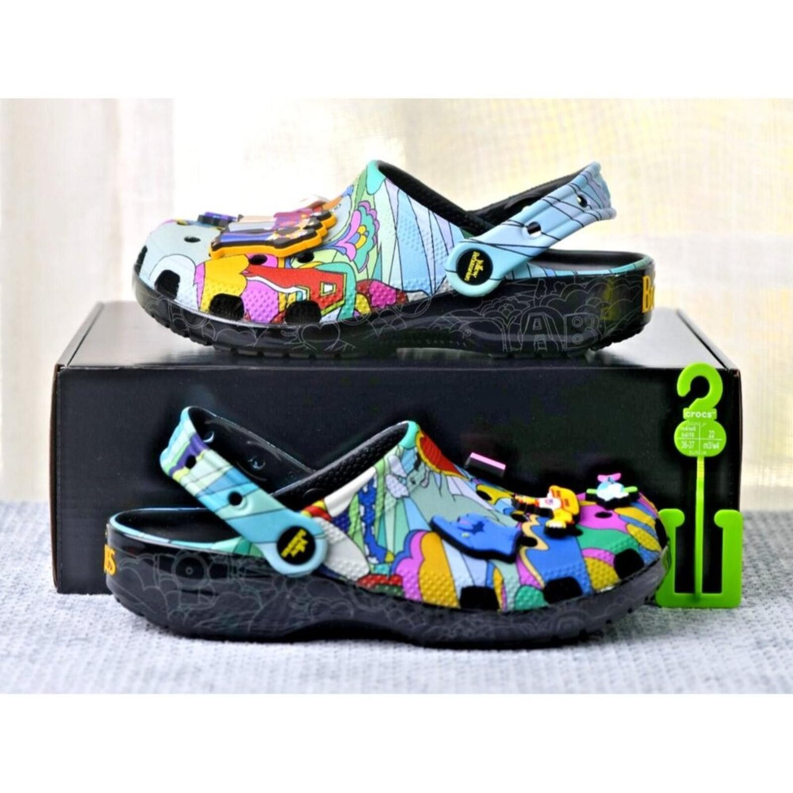 Crocs The Beatles x Crocs Love Classic Clogs | 210895-90H Size US 6 / IT 36 - 12 Thumbnail