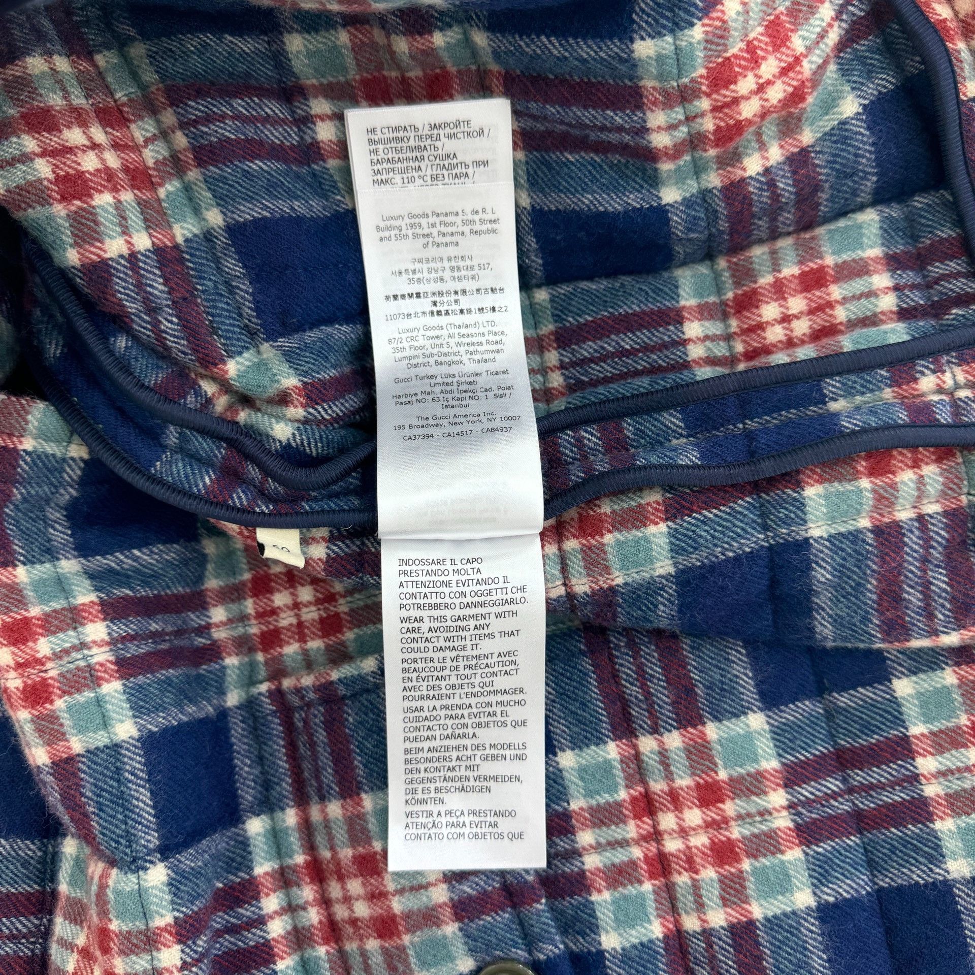 Gucci Gucci plaid wool coat Size US M / EU 48-50 / 2 - 8 Thumbnail
