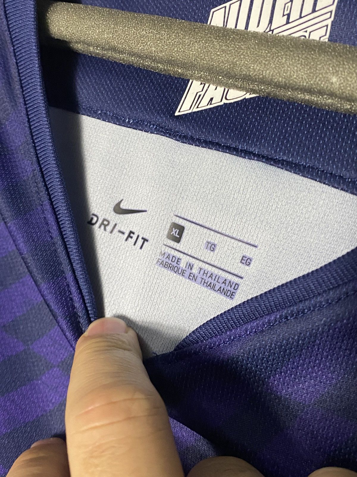Nike × Vintage 2019/20 Tottenham Hotspur Nike Away Soccer Jersey Mens Size US XL / EU 56 / 4 - 4 Thumbnail