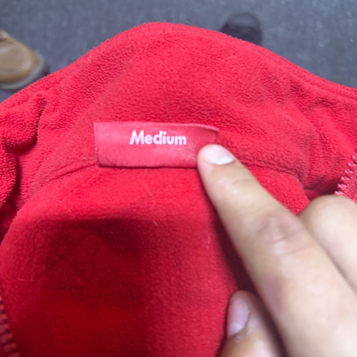 Supreme × Vintage Supreme Arc Logo Quilted Half Zip Size US M / EU 48-50 / 2 - 4 Thumbnail