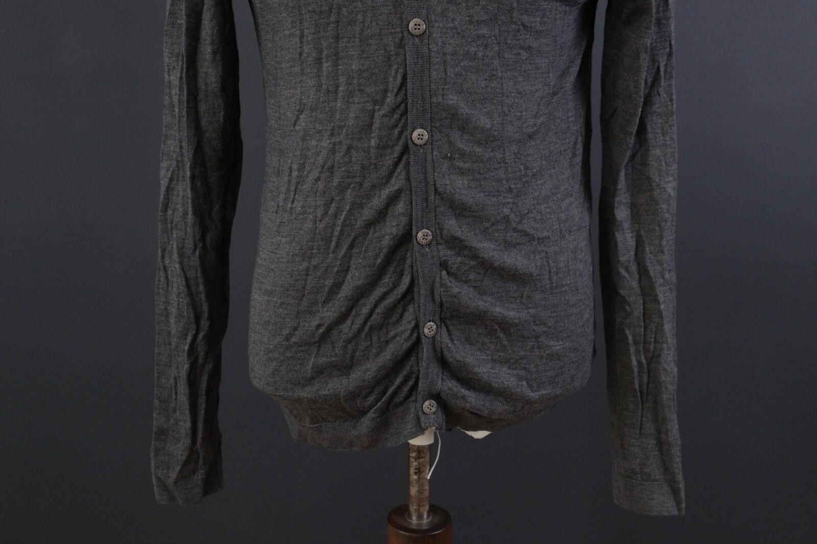 Nudie Jeans Nudie Jeans Co Gray V-Neck Cardigan Sweater Size L Size US L / EU 52-54 / 3 - 3 Thumbnail