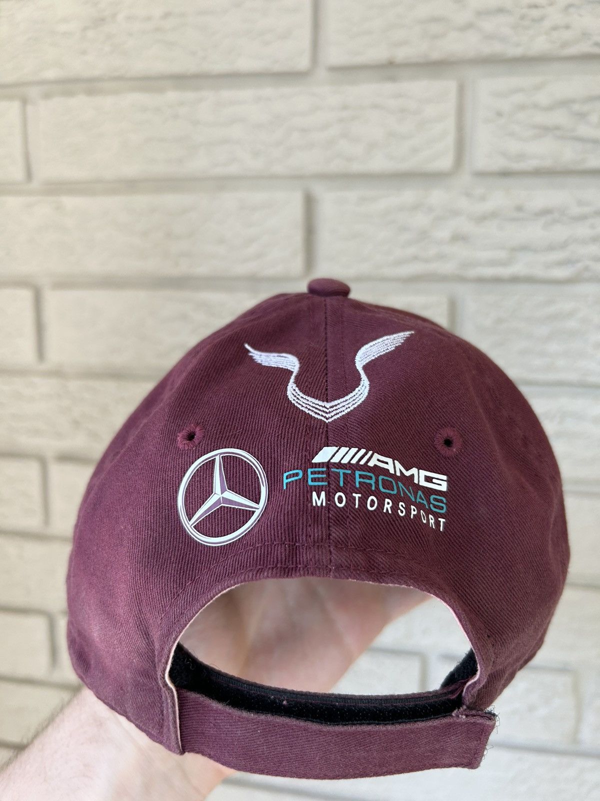 Mercedes-Benz × Vintage Mercedes Benz AMG Formula 1 Lewis Hamilton Racing Hat Size ONE SIZE - 4 Thumbnail