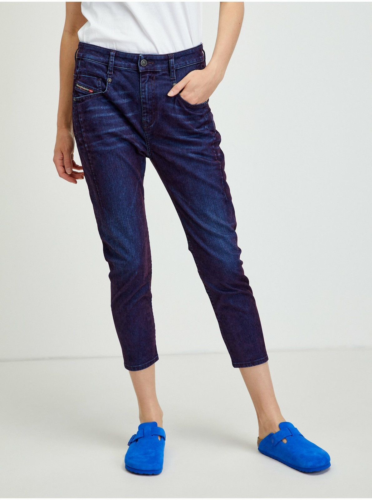 Designer × Diesel Diesel Womens D-Fayza Boyfriend Low Waist 069RQ Denim Jeans Size 30" / US 8 / IT 44 - 1 Thumbnail