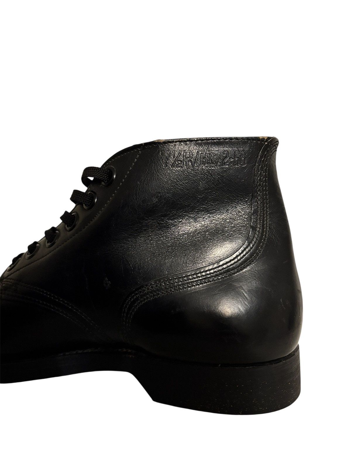Vintage Vintage 60s black leather military boots Size US 8 / EU 41 - 5 Thumbnail