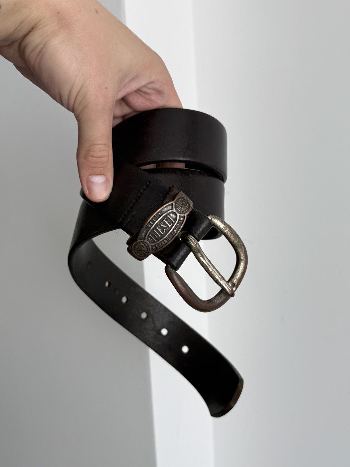 Avant Garde × Diesel × Vintage Diesel Belt Vintage 100% Cow
