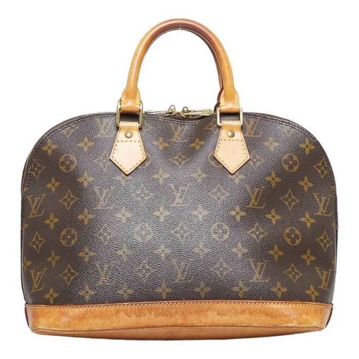 LOUIS VUITTON Handbag M51130 Alma PM Monogram Brown black