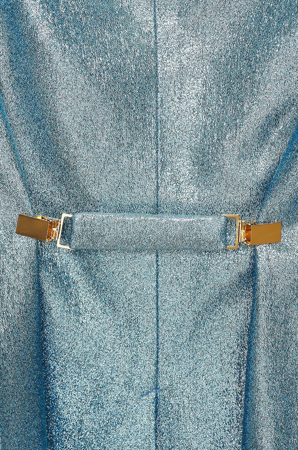Tom Ford o1w1db10225 GI2945 Jacket in Aqua Size S / US 4 / IT 40 - 5 Thumbnail