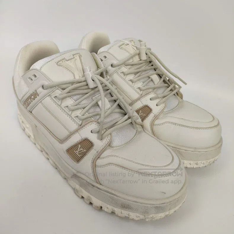 Louis Vuitton Louis Vuitton Trainer Little Fat Ding White Sneakers Size US 8.5 / EU 41-42 - 2 Thumbnail