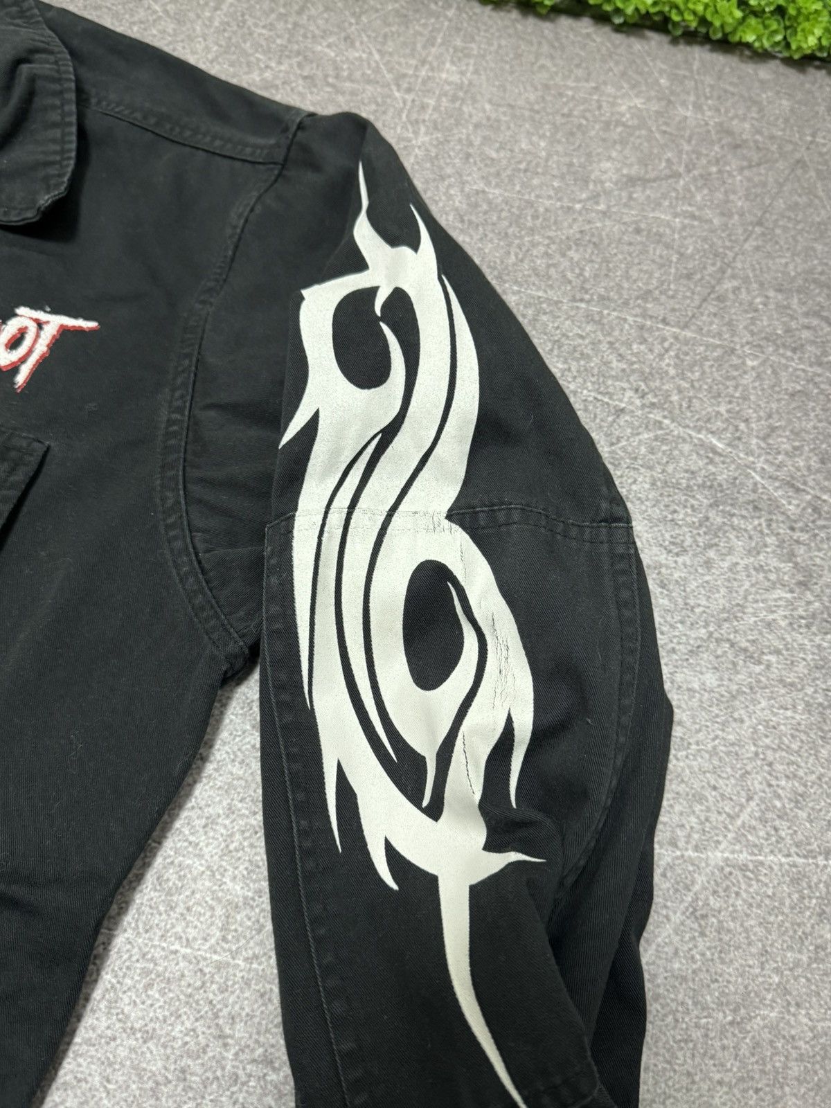 Vintage Vintage Slipknot 2008 Military Jacket Rock Band Y2k Size US L / EU 52-54 / 3 - 10 Thumbnail