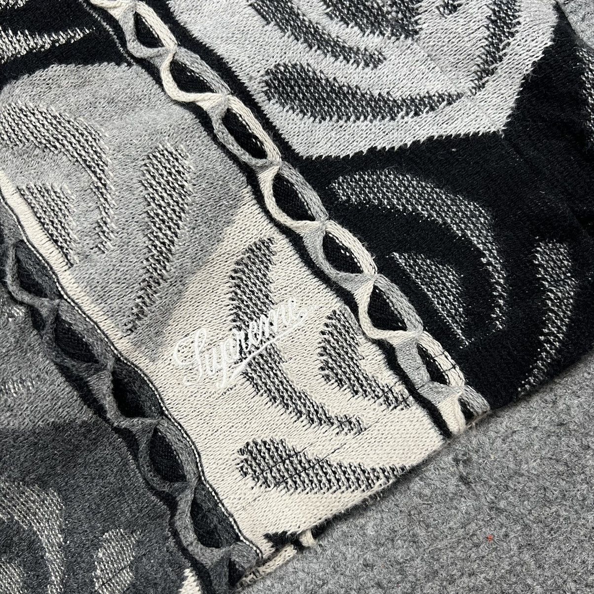 Supreme supreme abstract textured knit short black SS22 Size US 34 / EU 50 - 3 Thumbnail