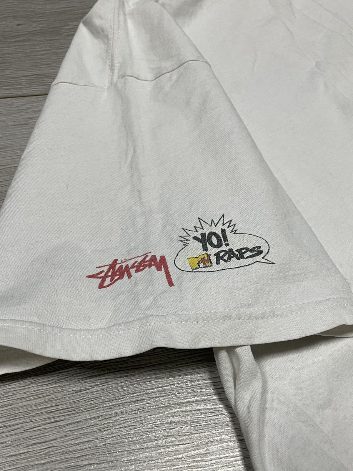 Mtv × Public Enemy × Stussy Rare 2013 Stussy Public Enemy Yo! MTV Raps Tee Crazy Tupac Size US XL / EU 56 / 4 - 2 Thumbnail