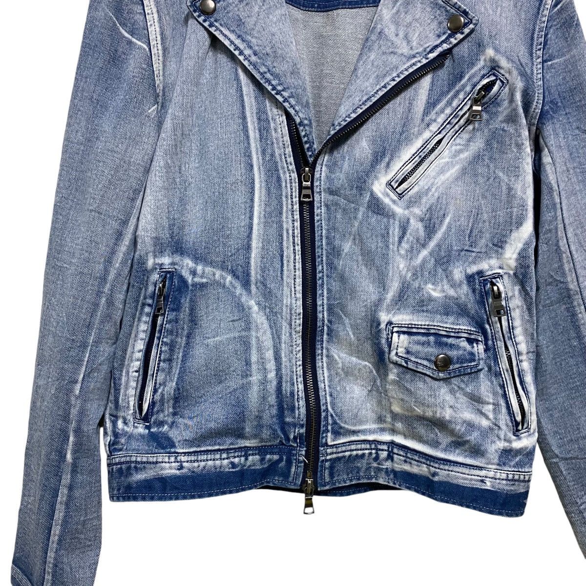 GOSTAR DE FUGA CavariA Denim Double Collar Jacket Size US M / EU 48-50 / 2 - 4 Thumbnail