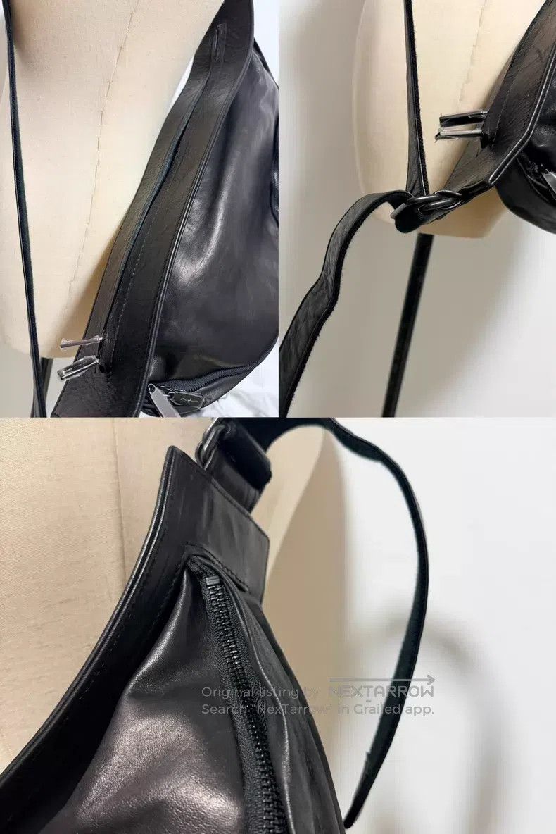 Yohji Yamamoto Yohji Yamamoto Horse Leather Backpack Single Shoulder Bag Size ONE SIZE - 7 Thumbnail