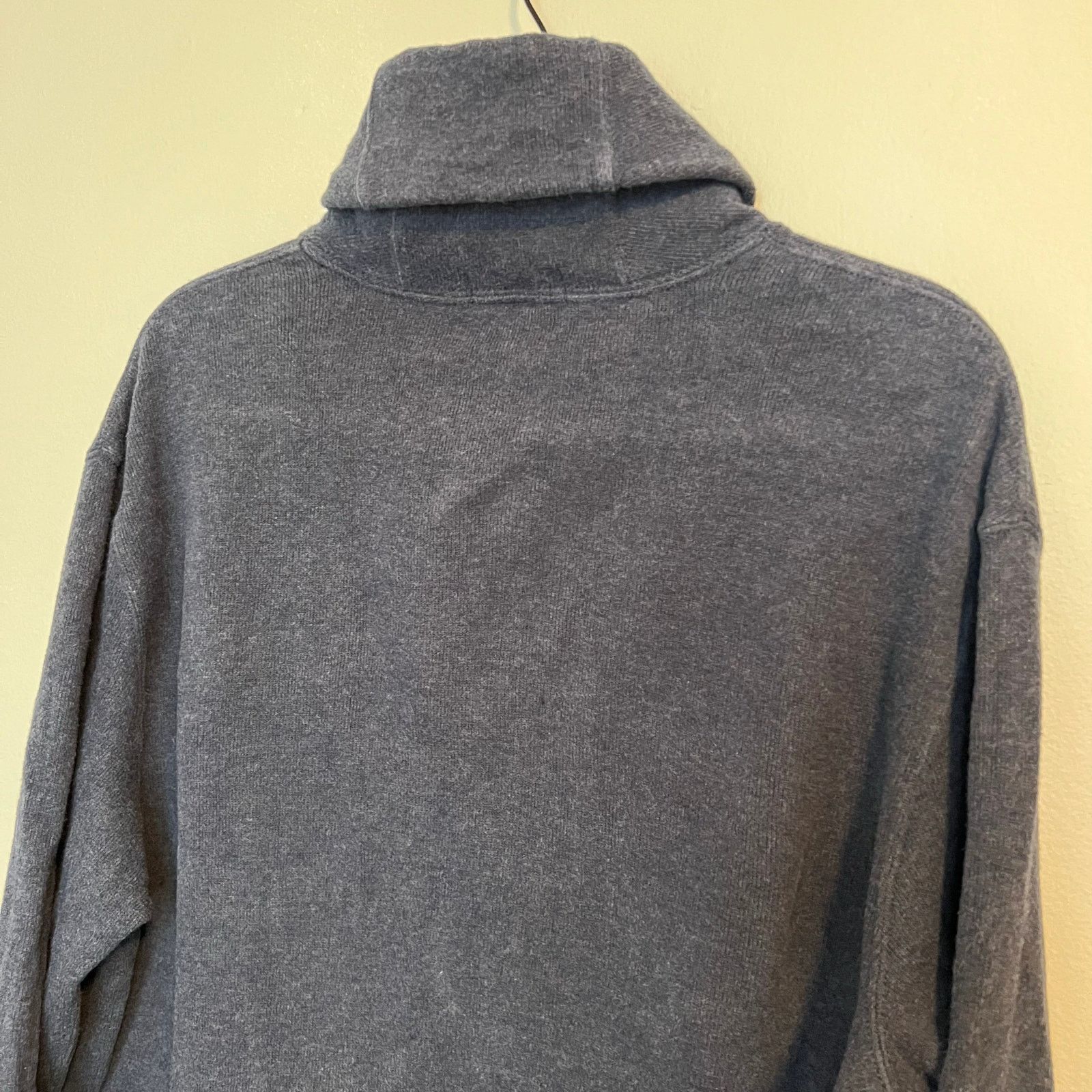 Polo Ralph Lauren Polo Ralph Lauren Shawl Collar Pull Over Blue Sweater Sz L Size US L / EU 52-54 / 3 - 7 Thumbnail