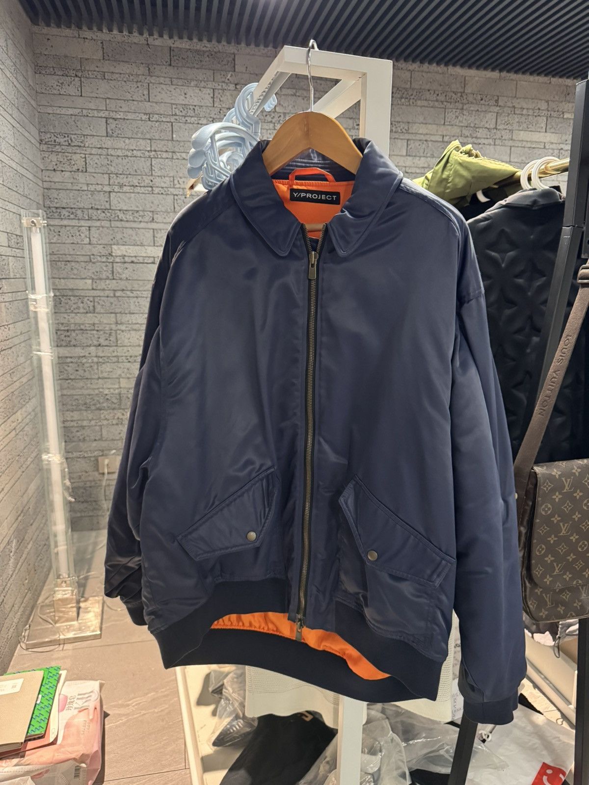 Y/PROJECT Y Project baseball jacket bomber