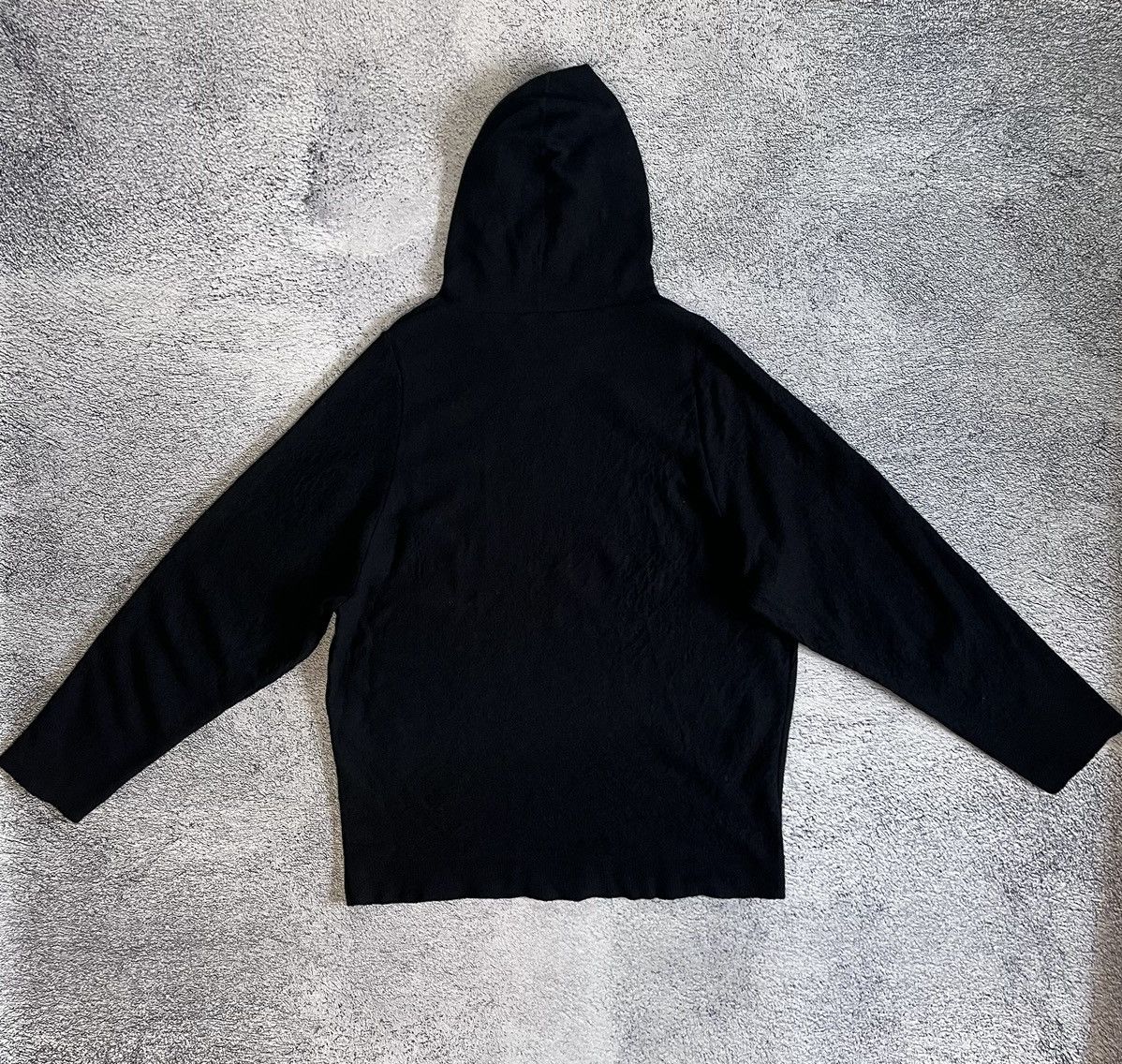 OSKA Oska Women Hoodie 100% Wool Black Oversized Hooded Size 1 Size ONE SIZE - 7 Thumbnail