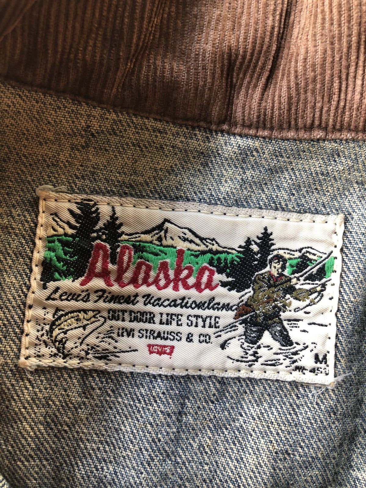 Levi's Vintage Clothing Vintage Levi’s Acid Wash Alaska Denim Jacket Rare Size US M / EU 48-50 / 2 - 20 Thumbnail