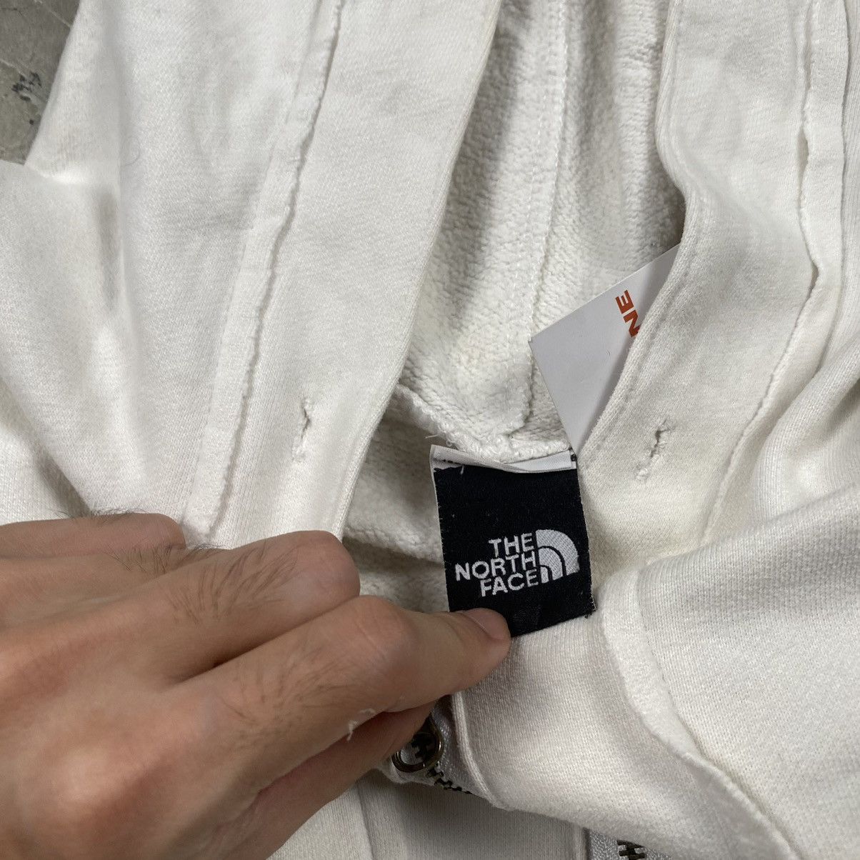 The North Face × Vintage y2k TNF Dress Zip Up Hoodie Jacket Size M / US 6-8 / IT 42-44 - 6 Thumbnail