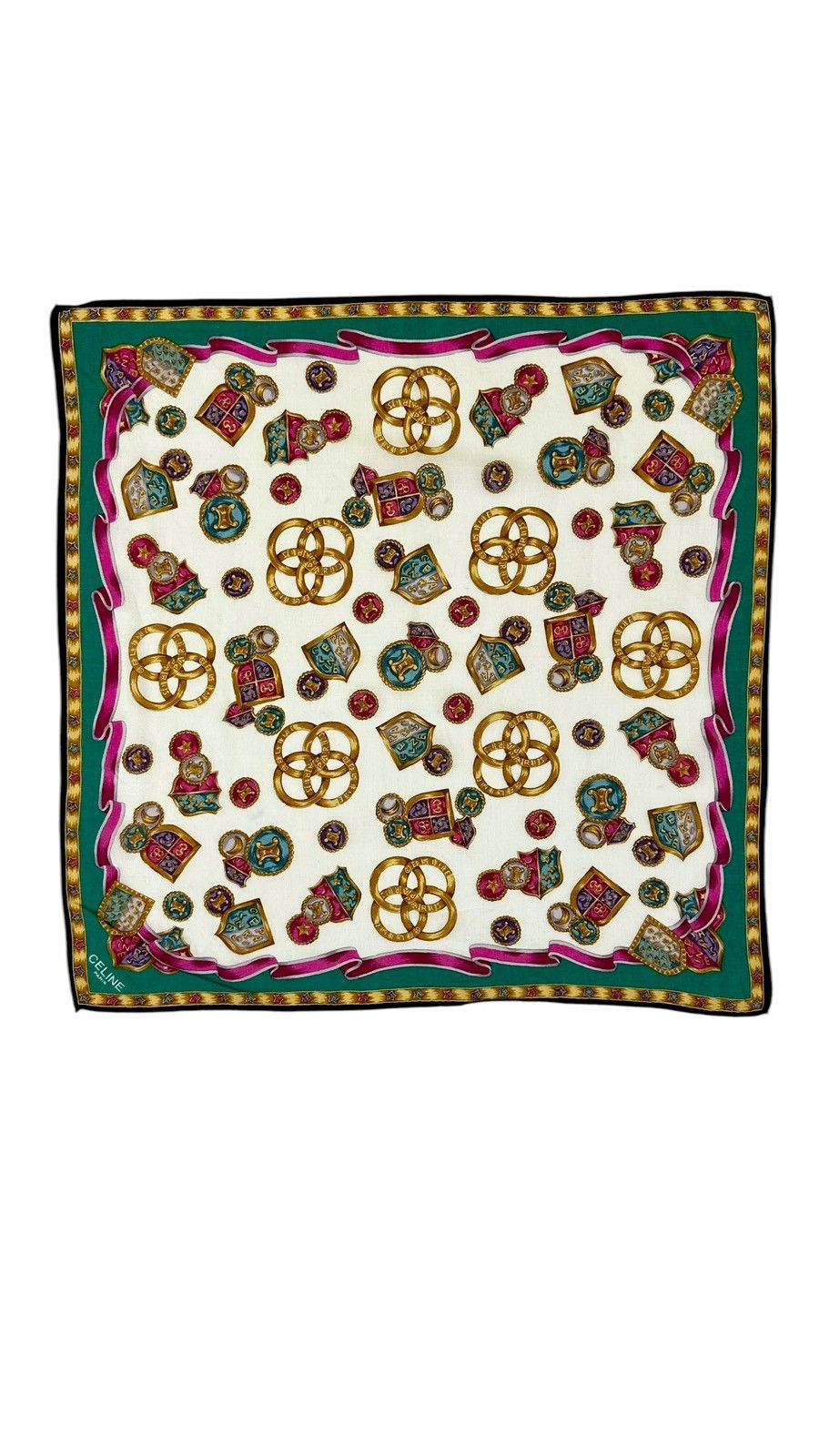 Celine × Vintage Celine Bandana / Handkerchief Size ONE SIZE - 2 Thumbnail