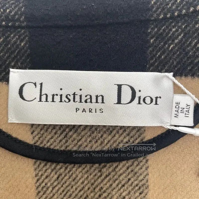Dior Dior Checkered Wool Jacket for Women . Size S / US 4 / IT 40 - 7 Thumbnail