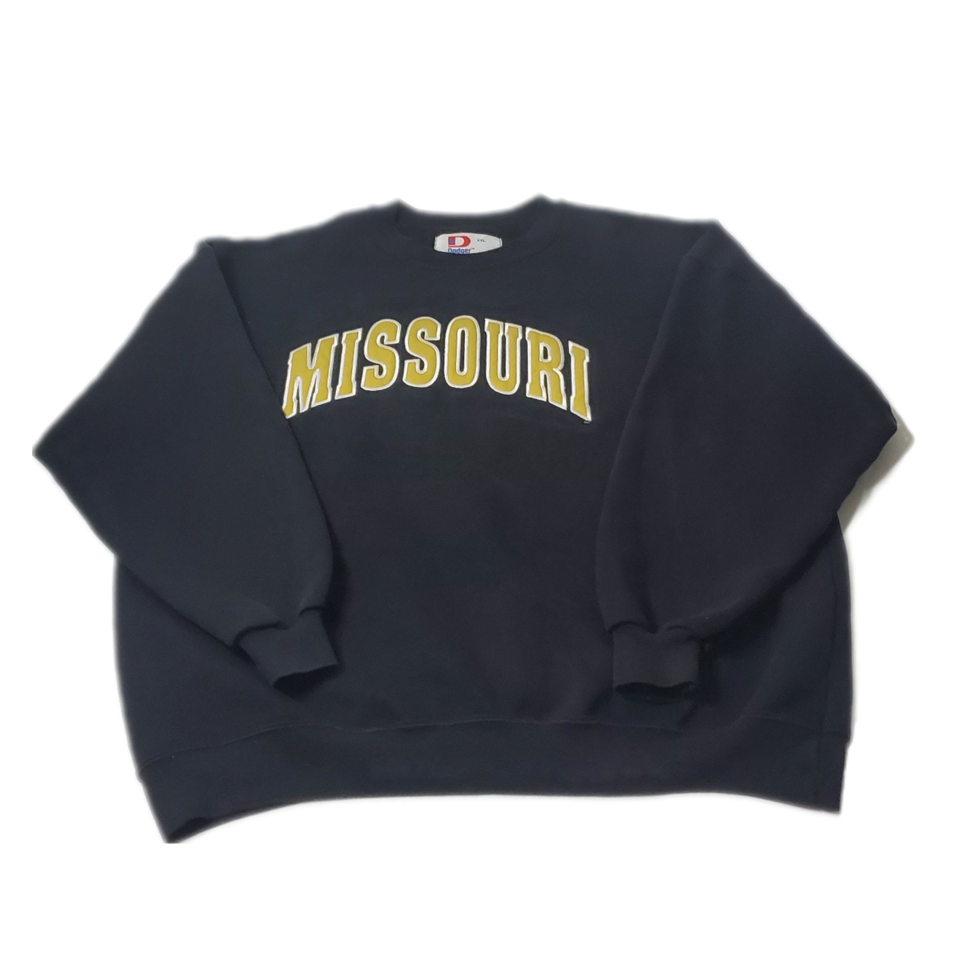90s Mizzou Tigers Embroidered Sweatshirt
