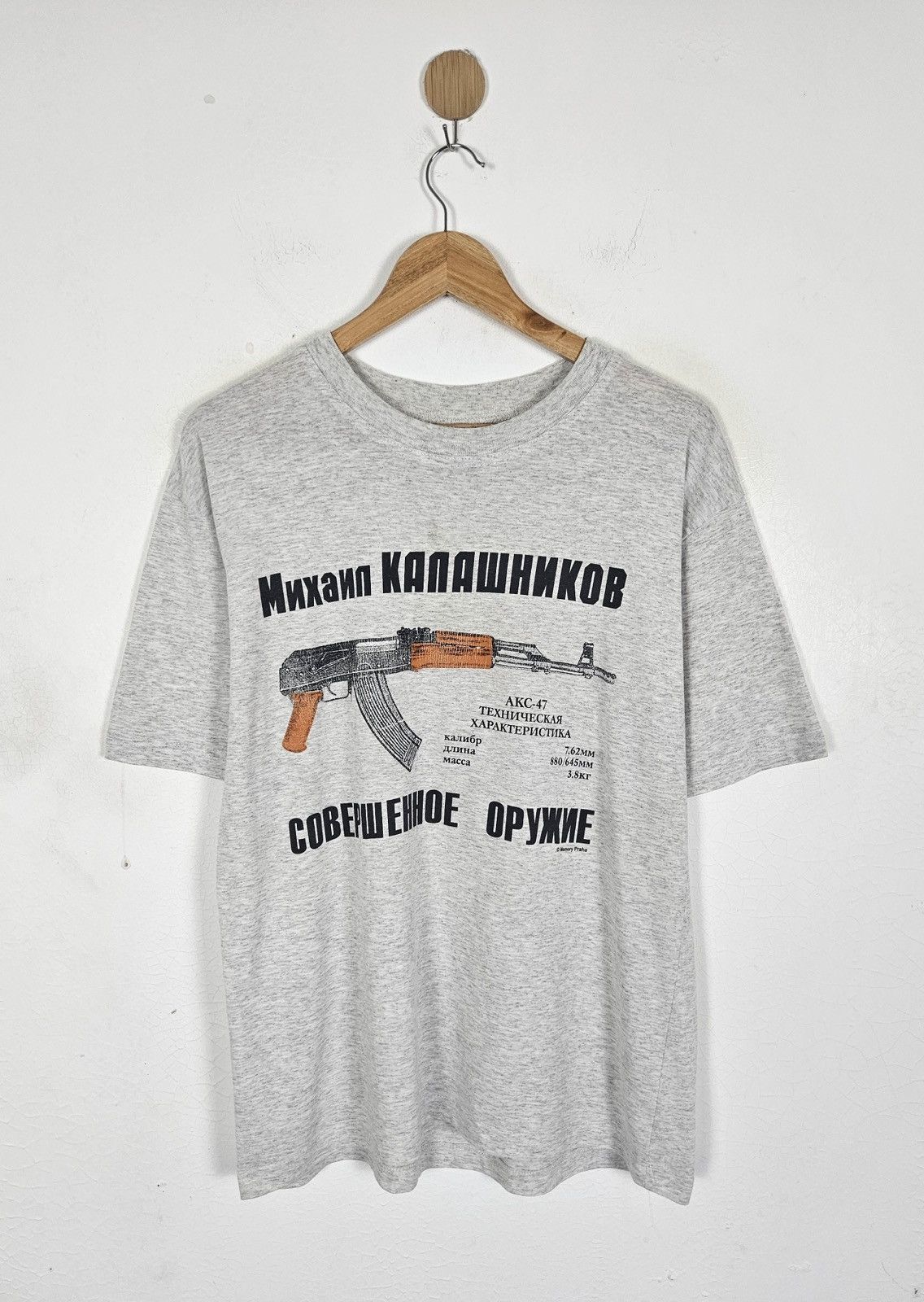Vintage Vintage Kalashnikov AK-47 Tee Alice Glass Crystal Castles Size US XL / EU 56 / 4 - 2 Thumbnail