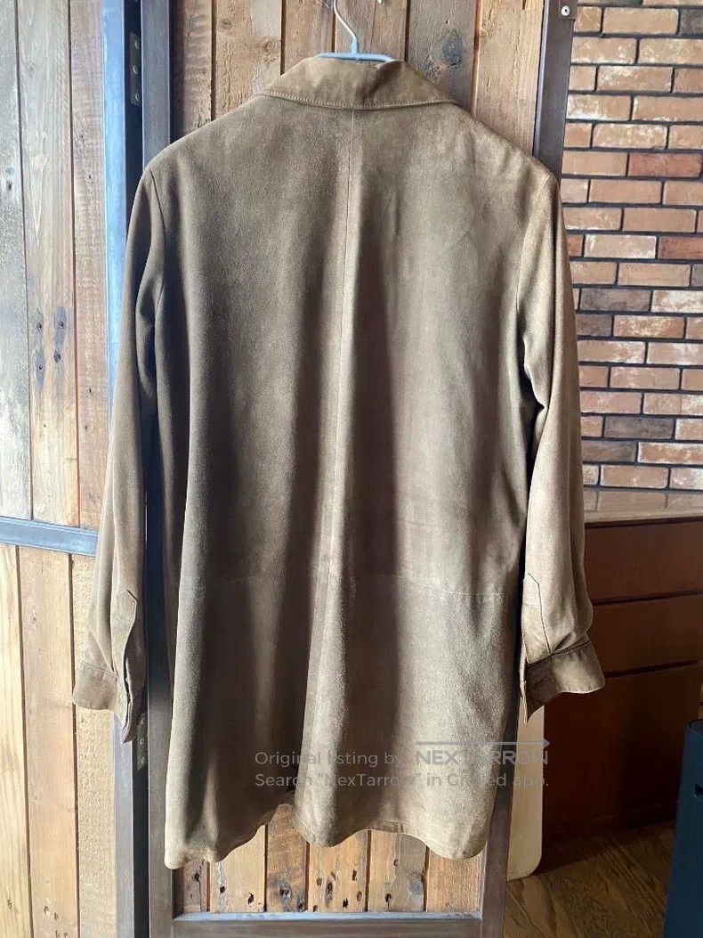 Hermes Hermes Leather suede shirt jacket Size XS / US 0-2 / IT 36-38 - 3 Thumbnail