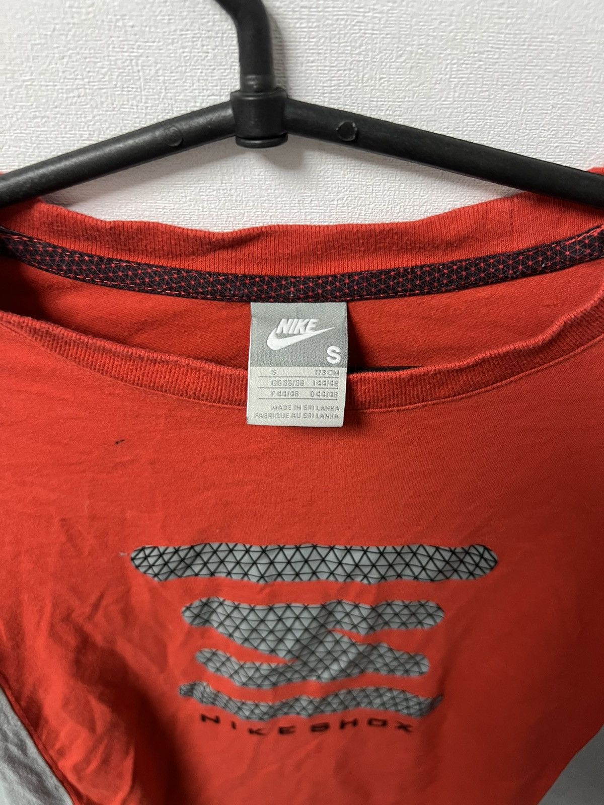 Nike Nike Shox Vintage Long Sleeve White Big Logo Drill Size US S / EU 44-46 / 1 - 4 Thumbnail