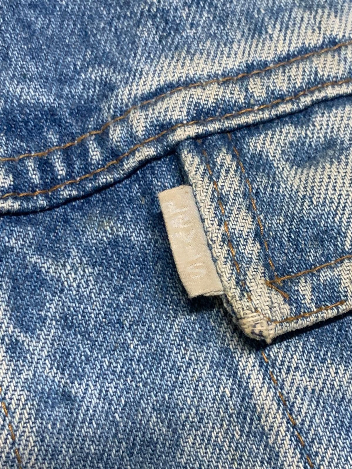 Levi's × Vintage Vintage Levi's 80's Denim Jacket Grey Label Rare Size US M / EU 48-50 / 2 - 7 Thumbnail
