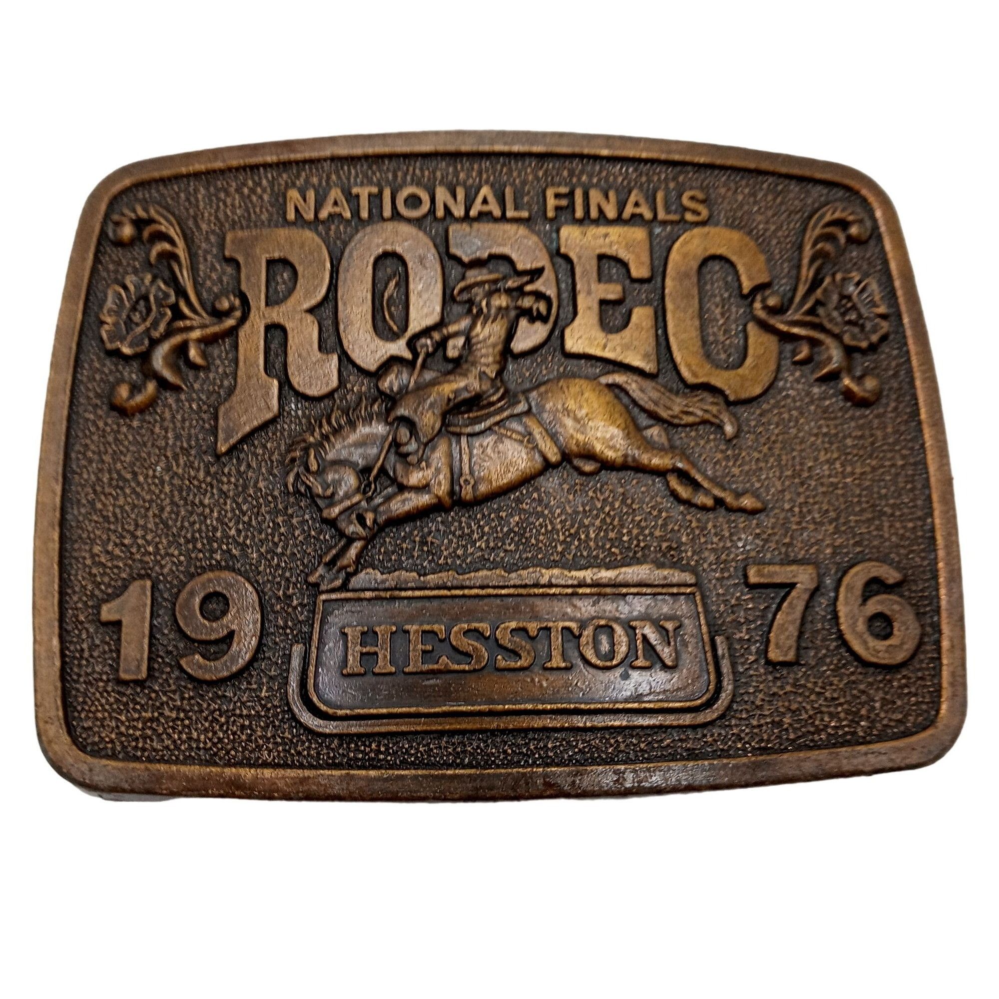 Nfr National Final Rodéo 77 Hesston Bull Rider Équitation Pro NOS Vtg - Foto 5